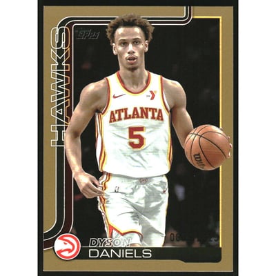 2025-26 Topps Gold #64 Dyson Daniels