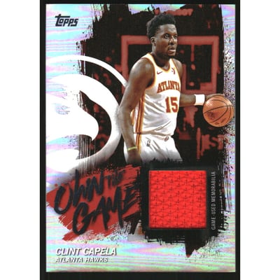 2025-26 Topps Own the Game Rainbow Foilboard #OTGACP Clint Capela