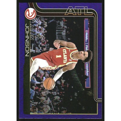 2025-26 Topps Purple Rainbow #65 Jalen Johnson