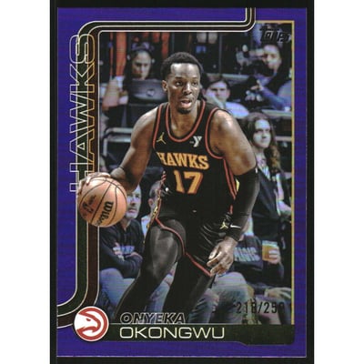 2025-26 Topps Purple Rainbow #66 Onyeka Okongwu