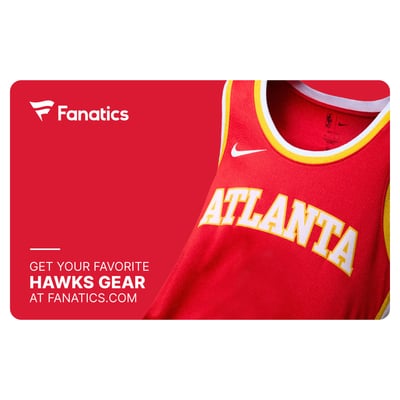 Atlanta Hawks Fanatics eGift Card ($10 - $500)