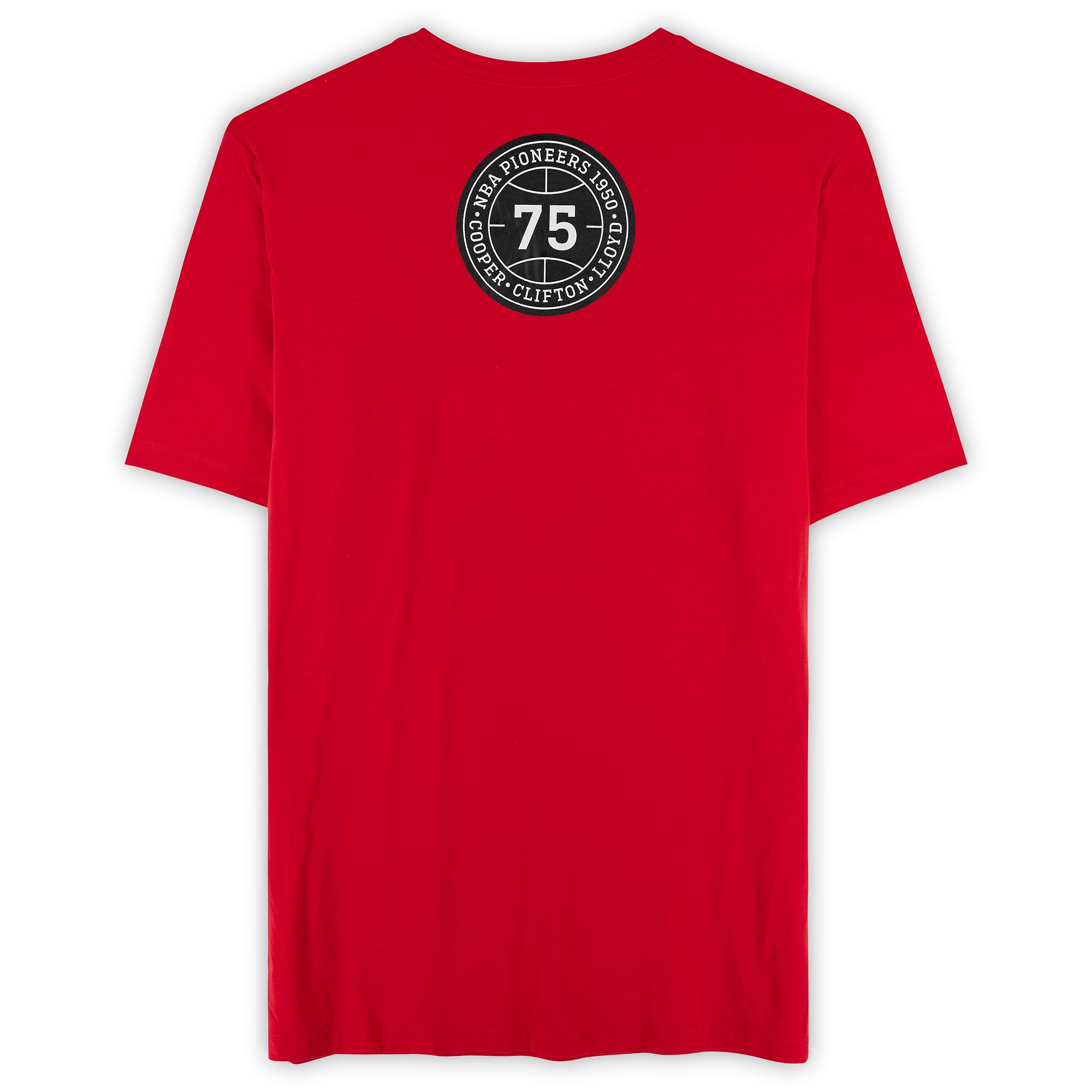 T-shirt rouge officiel des Atlanta Hawks pour la saison NBA 2025-2026, édition spéciale « Mois de l'histoire des Noirs » - Taille XLT