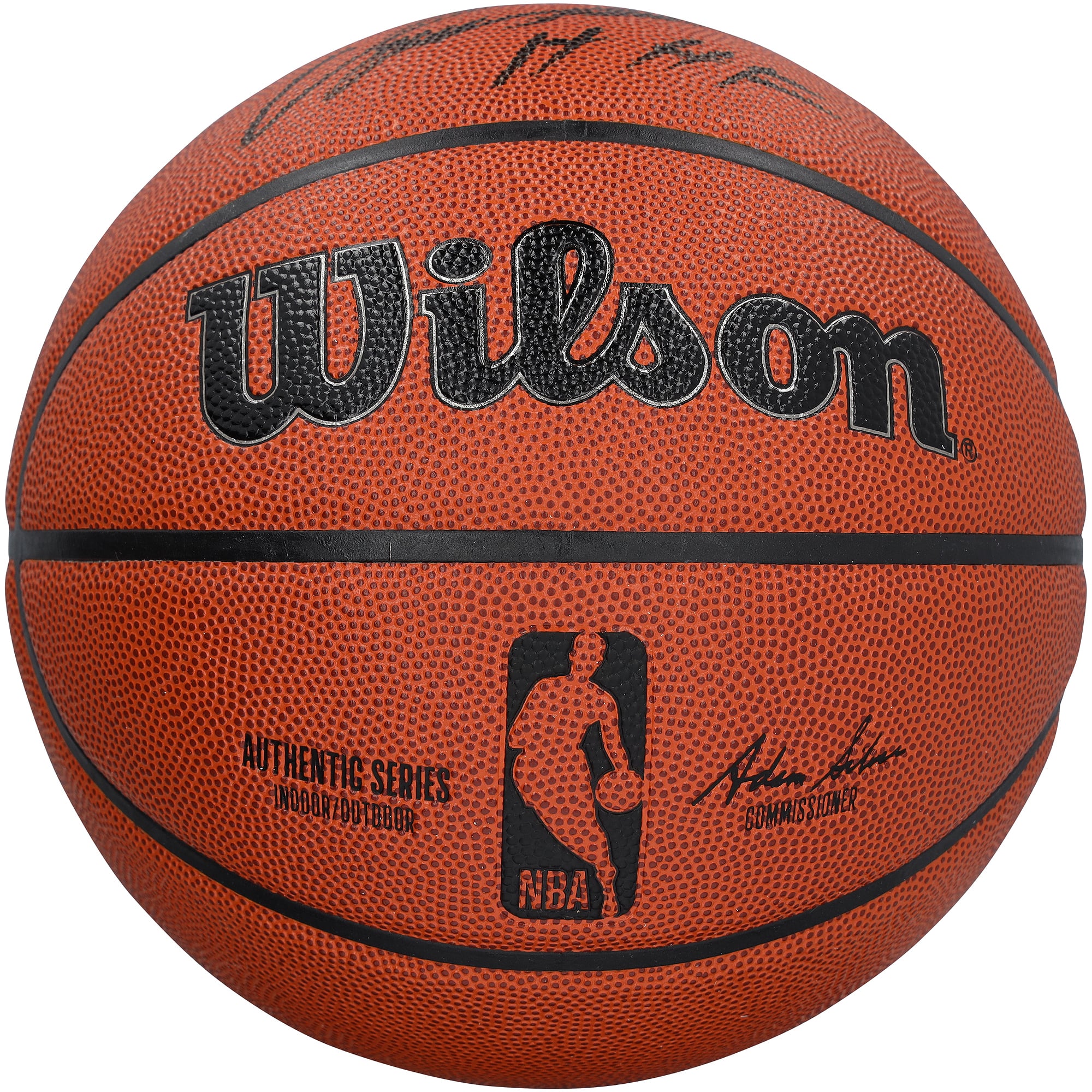 Dominique Wilkins Atlanta Hawks Autographed Wilson Authentic Series Indoor/Outdoor Basketball with "HHF" Inscription