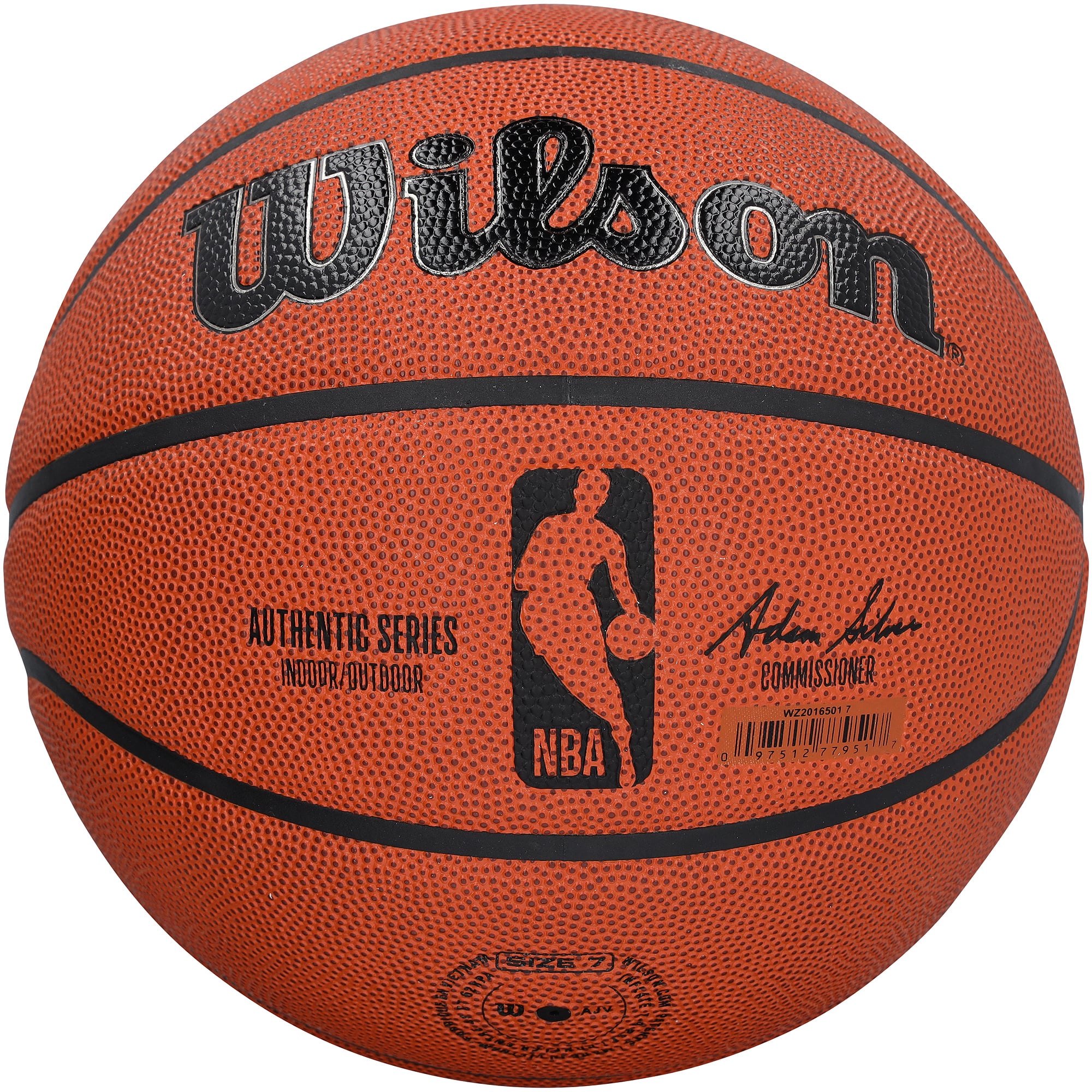 Dominique Wilkins Atlanta Hawks Autographed Wilson Authentic Series Indoor/Outdoor Basketball with "HOF 06" Inscription