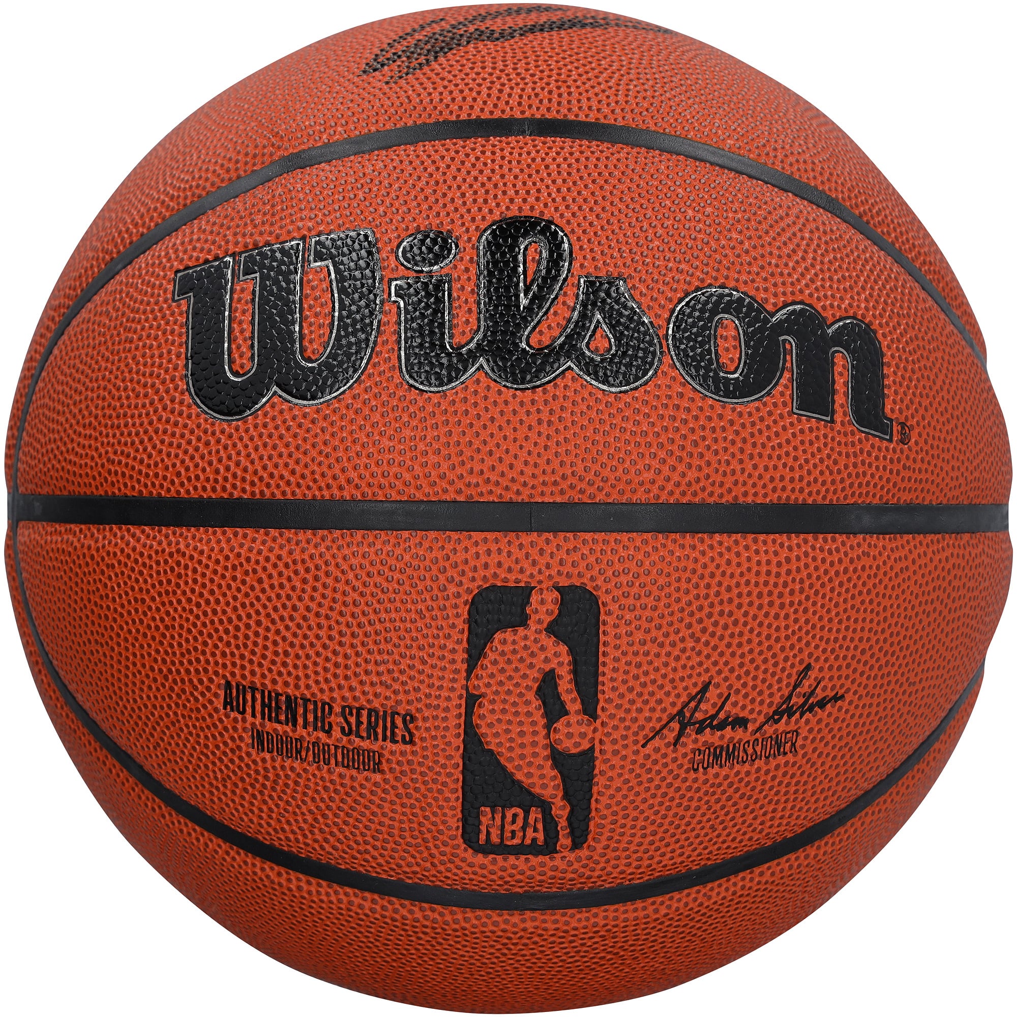 Dominique Wilkins Atlanta Hawks Autographed Wilson Authentic Series Indoor/Outdoor Basketball
