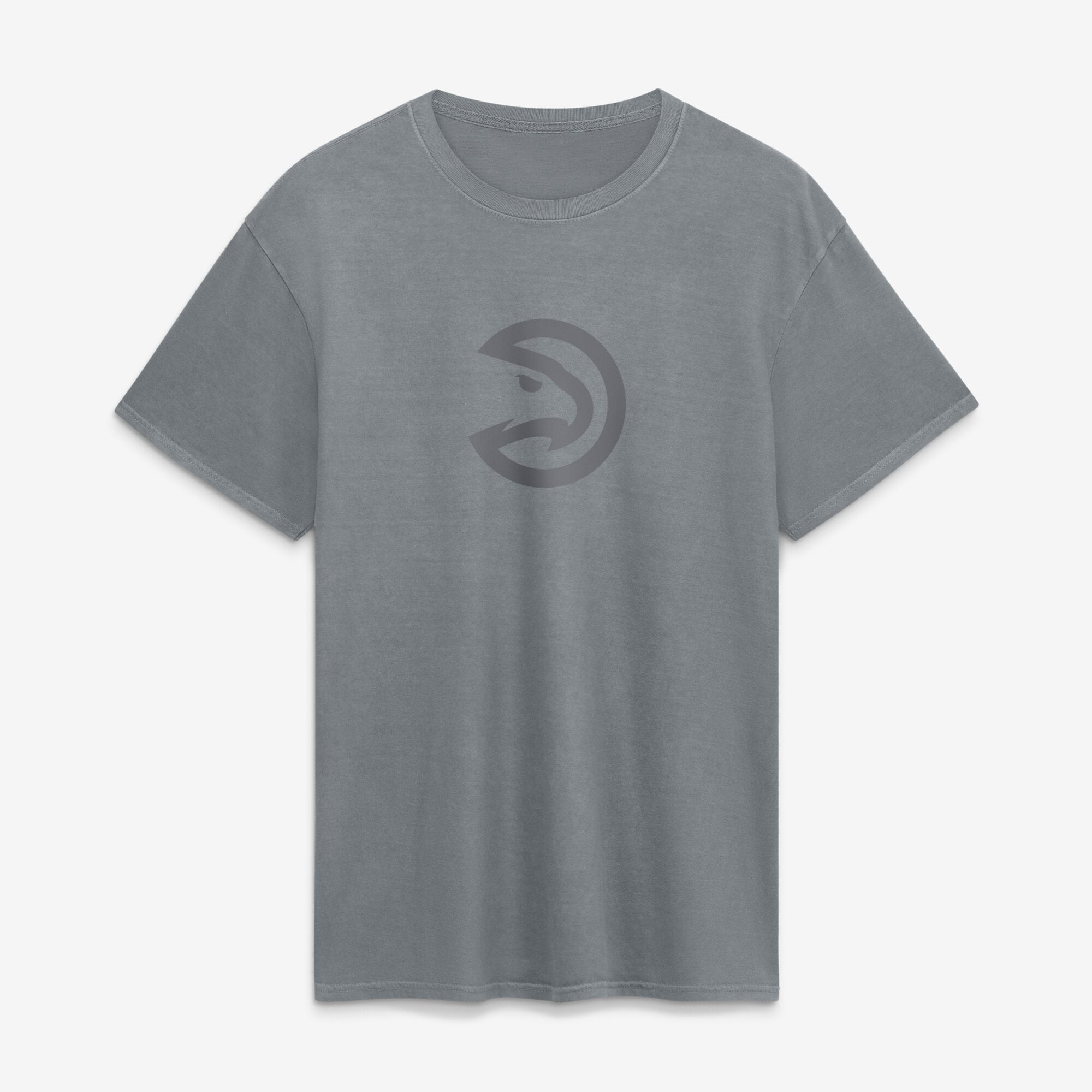 Men's Fanatics Gray Atlanta Hawks Beach Wash T-Shirt