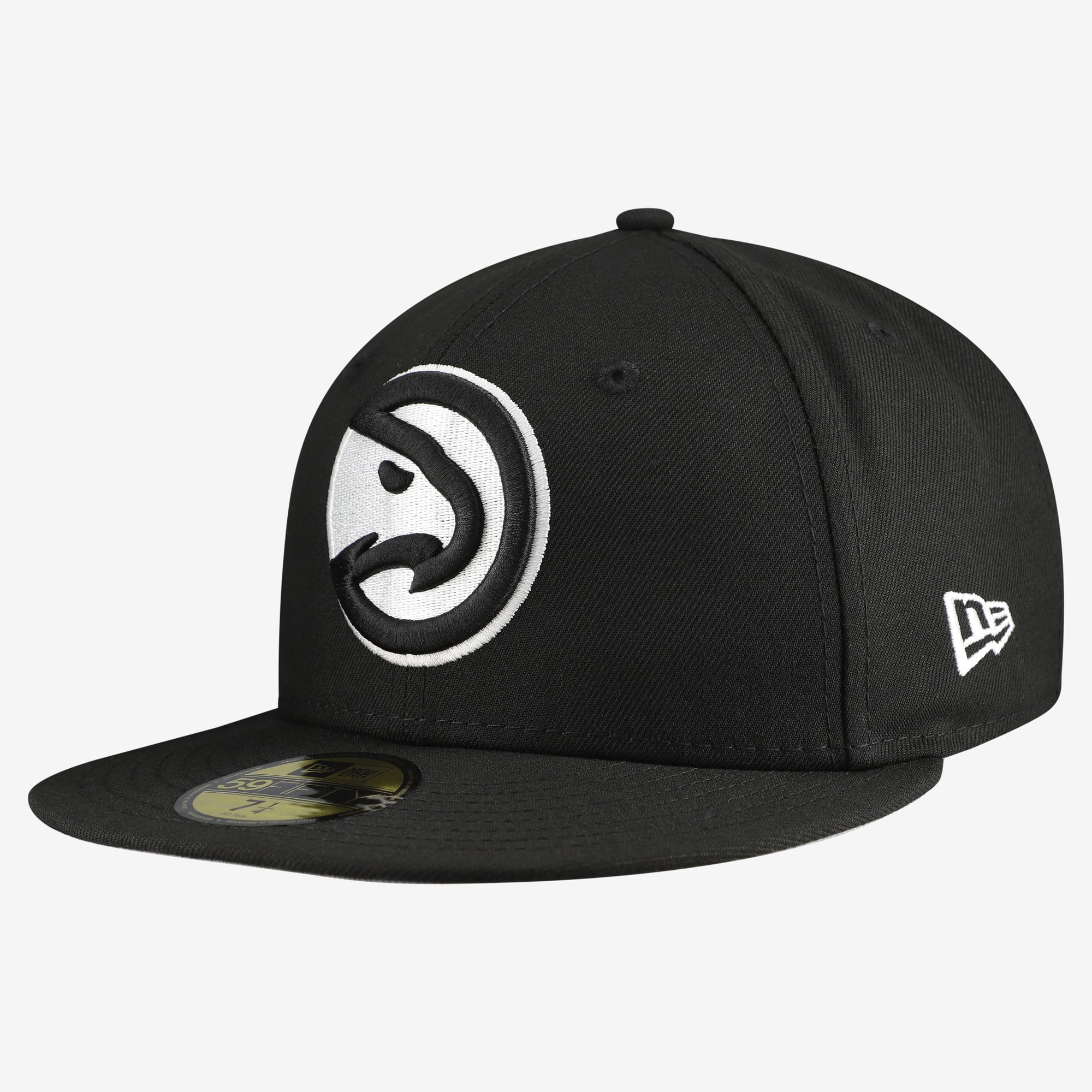 Men's Atlanta Hawks New Era Black 59FIFTY Fitted Hat