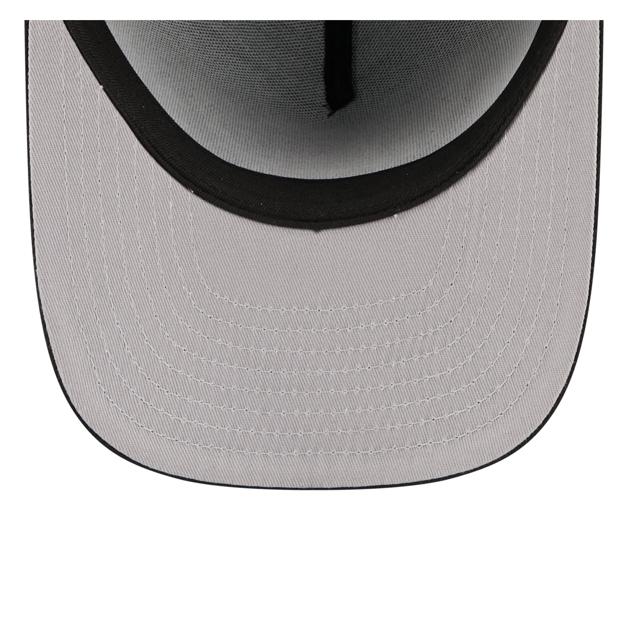 Casquette ajustée New Era 59FIFTY noire pour homme, logo cartoon Atlanta Hawks Injection.