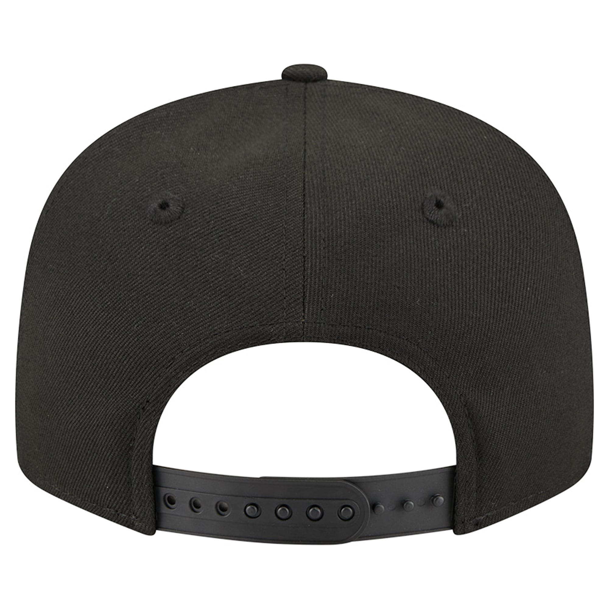 Men's New Era Black Atlanta Hawks Team 9FIFTY Snapback Hat