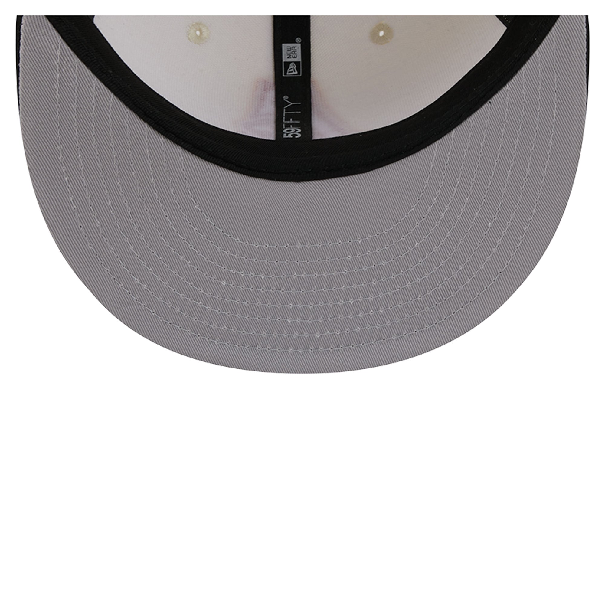Casquette ajustée New Era Deceptor 59FIFTY crème/noire pour homme