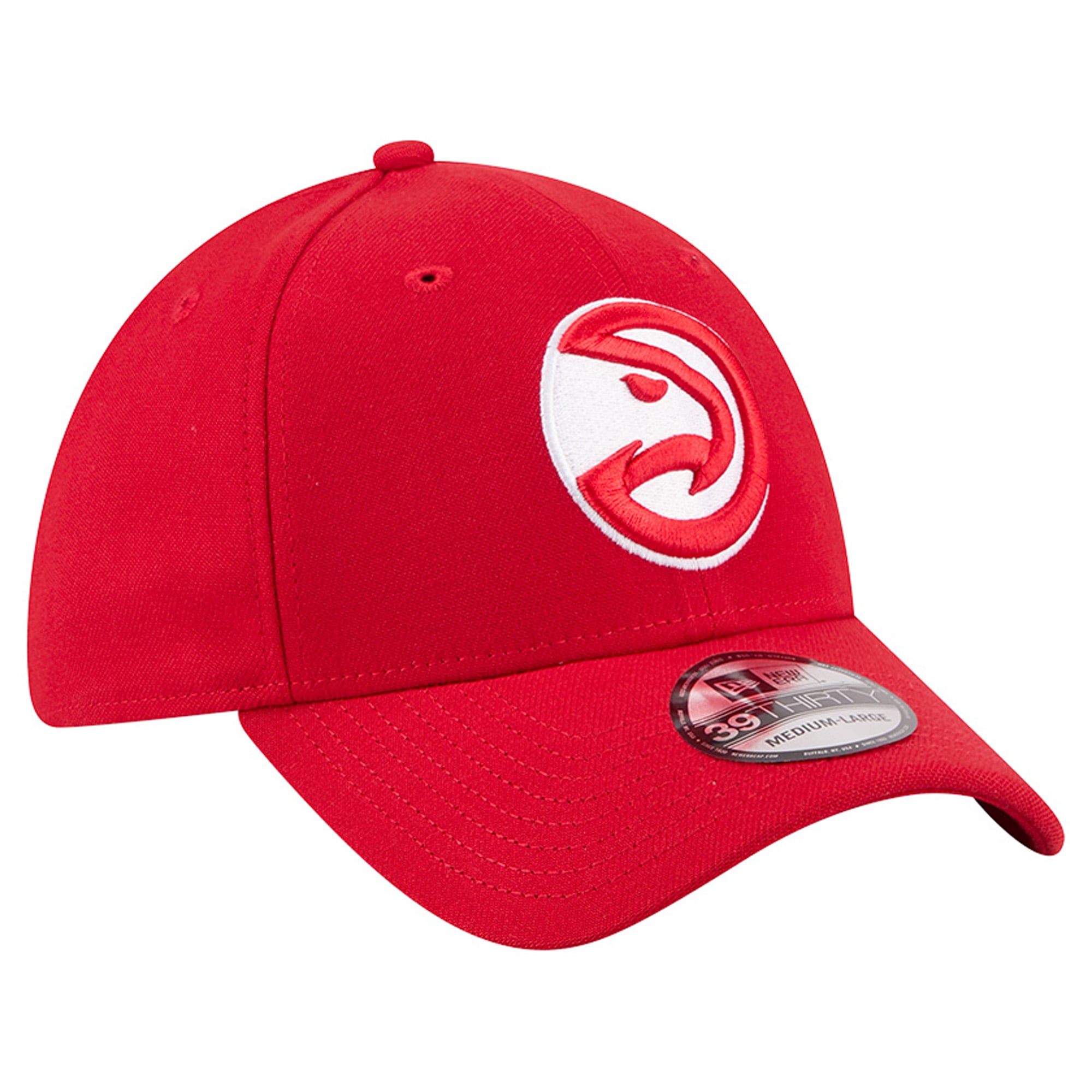 Men's Atlanta Hawks New Era Red 39THIRTY Flex Hat