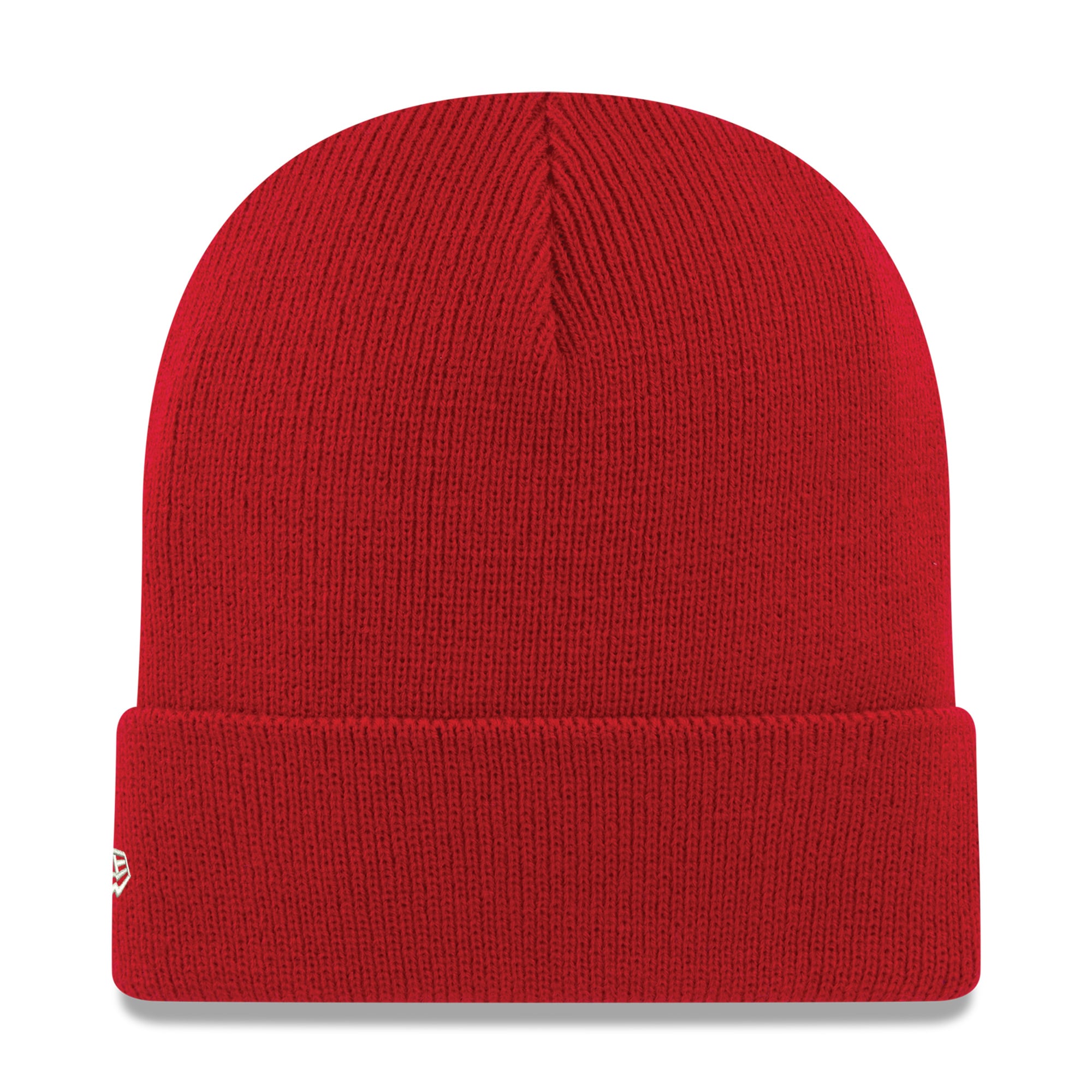 Men's New Era Red Atlanta Hawks Cuffed Knit Hat