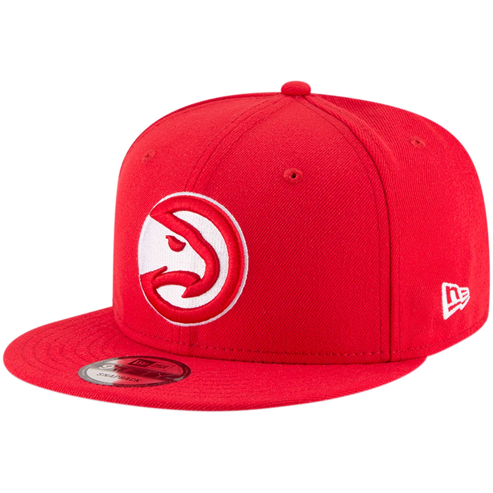 Men's Atlanta Hawks New Era Red Official Team Color 9FIFTY Snapback Hat