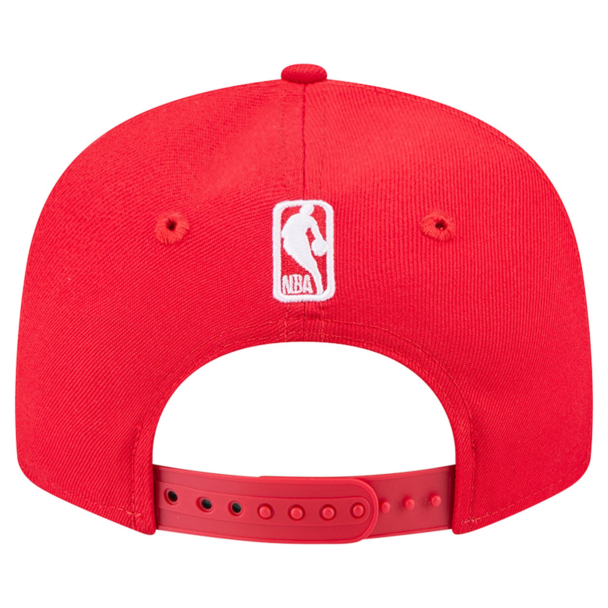 Men's New Era Red Atlanta Hawks Team 9FIFTY Snapback Hat
