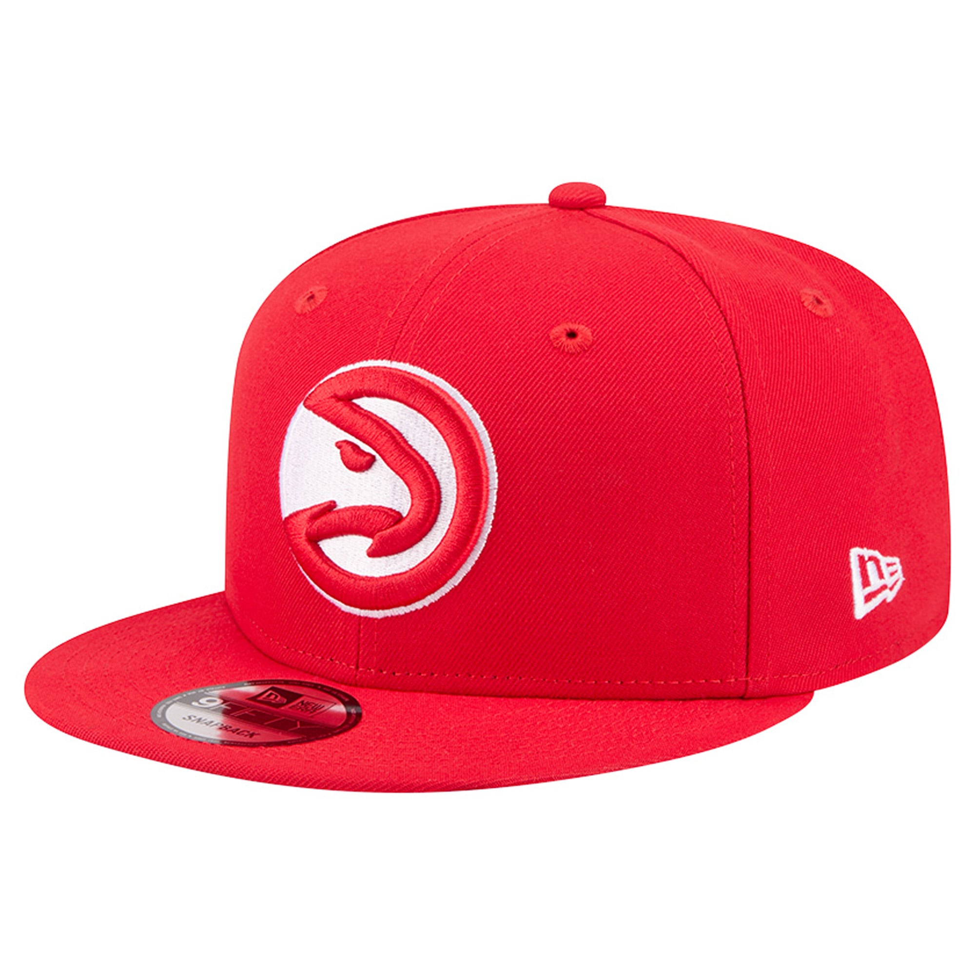 Men's Atlanta Hawks  New Era Red Team 9FIFTY Snapback Hat