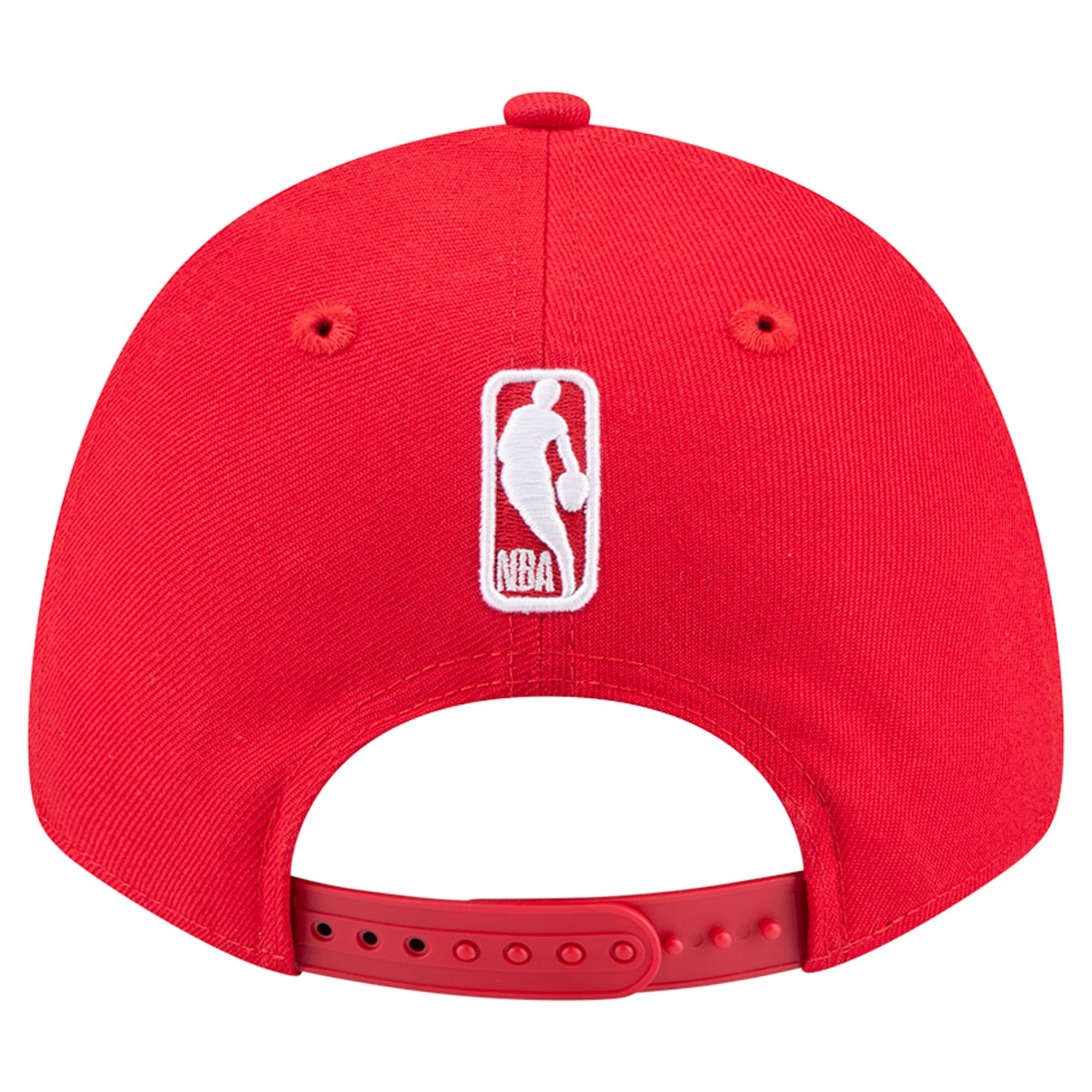 Men's New Era Red Atlanta Hawks Team 9FORTY Adjustable Hat