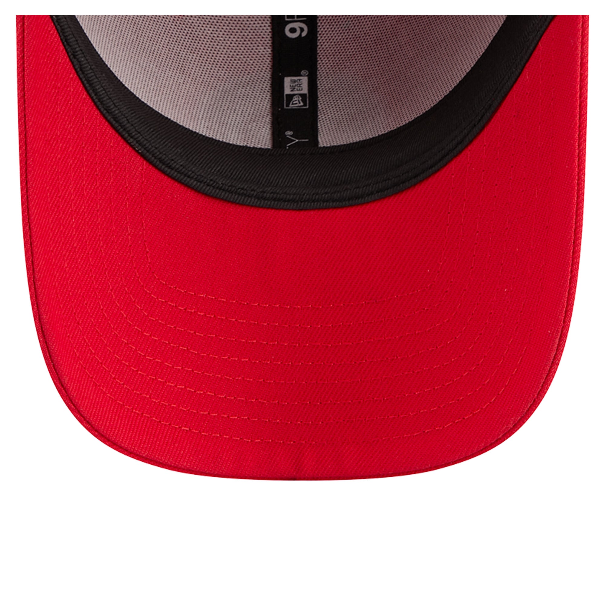 Men's New Era Red Atlanta Hawks Team 9FORTY Adjustable Hat