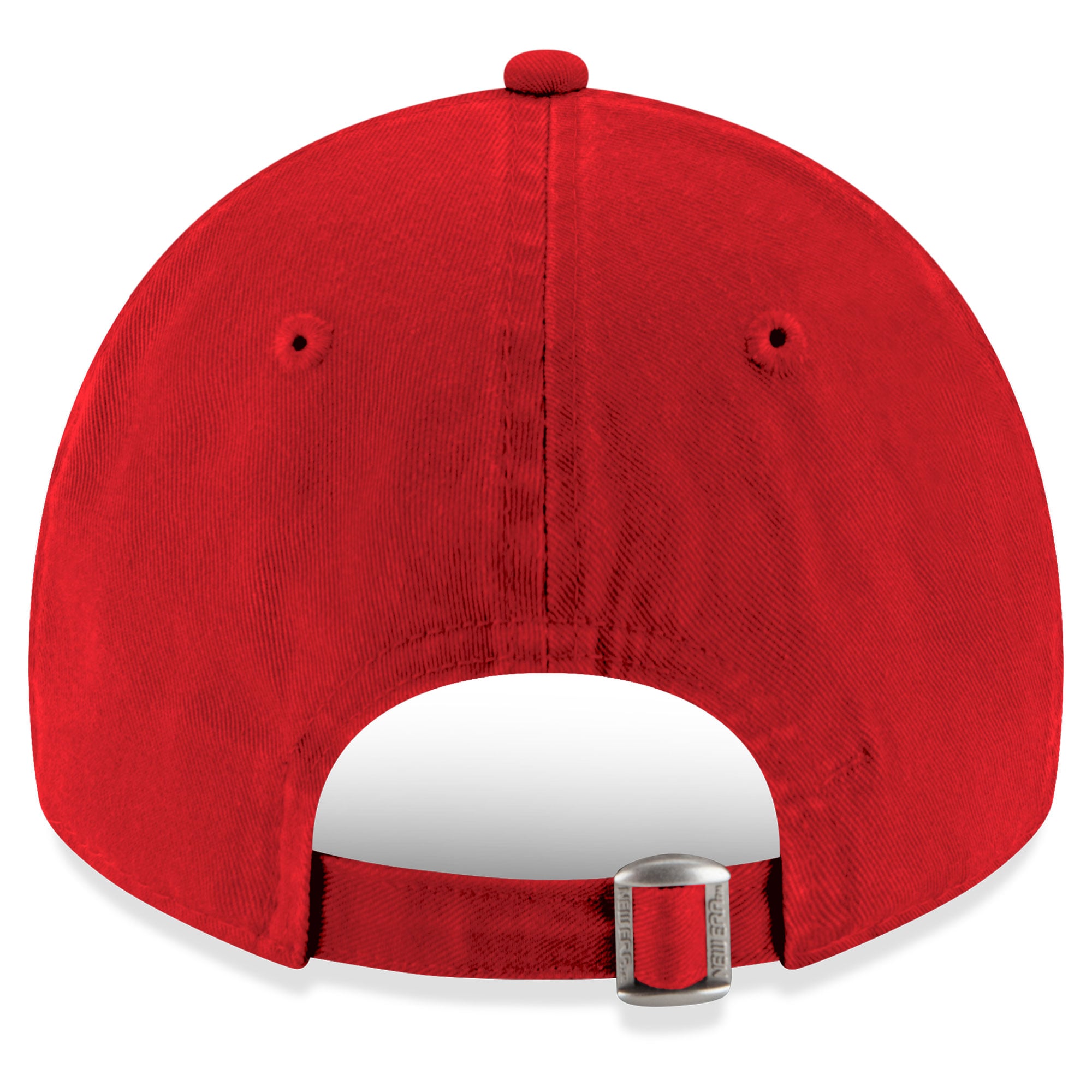 Men's New Era Red Atlanta Hawks Team 9TWENTY Adjustable Hat