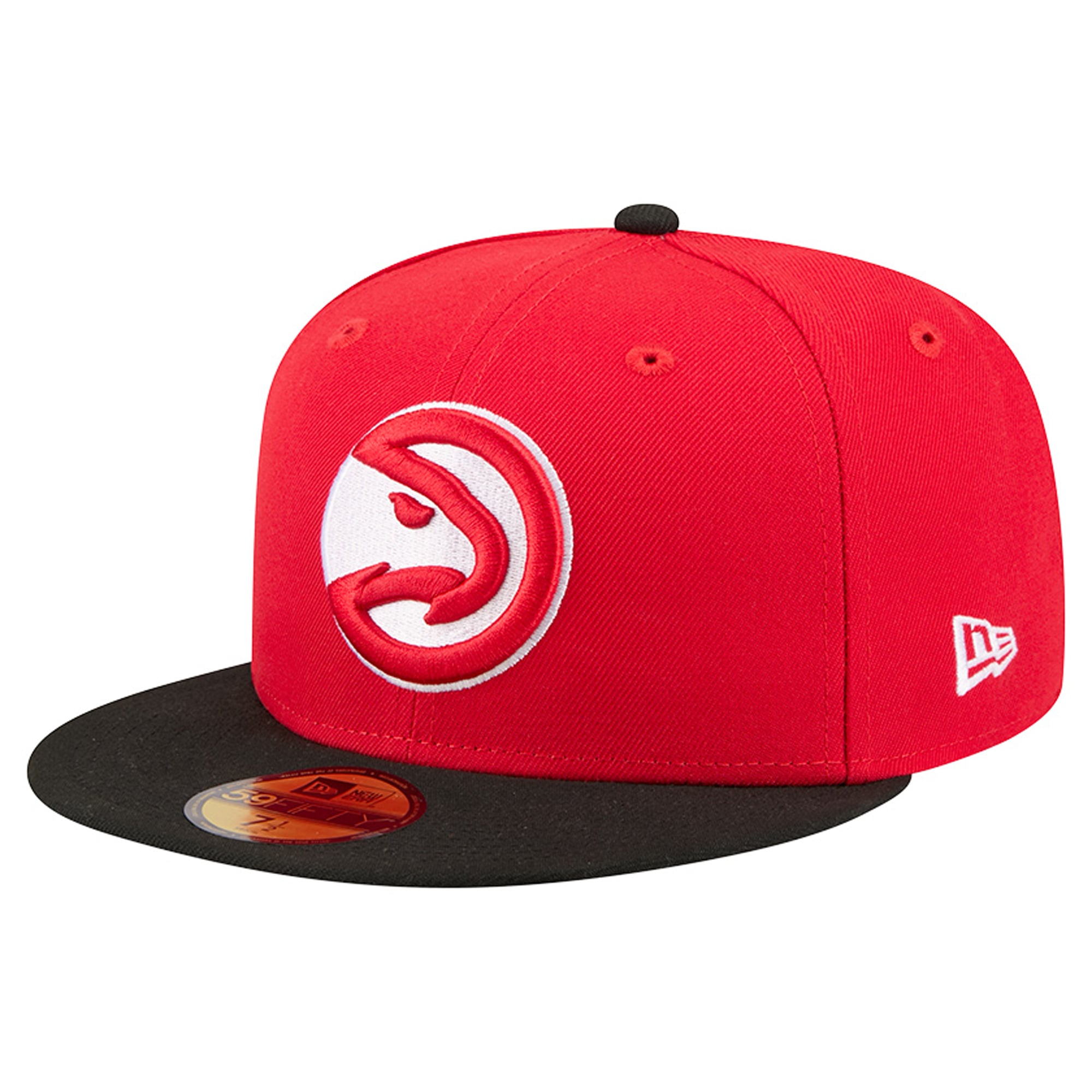 Men's Atlanta Hawks New Era Red Two-Tone 59FIFTY Fitted Hat