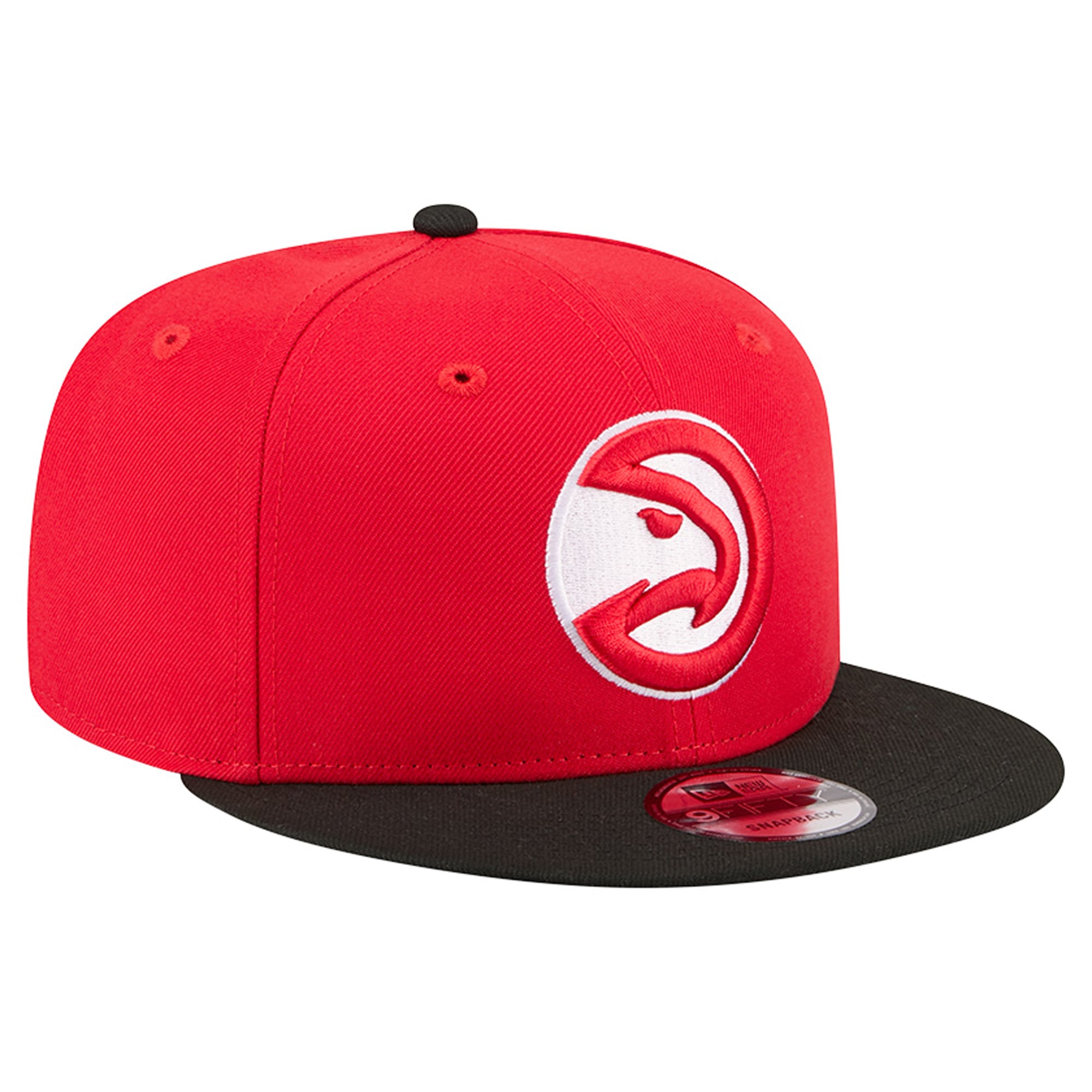 Men's Atlanta Hawks  New Era Red Two-Tone 9FIFTY Snapback Hat