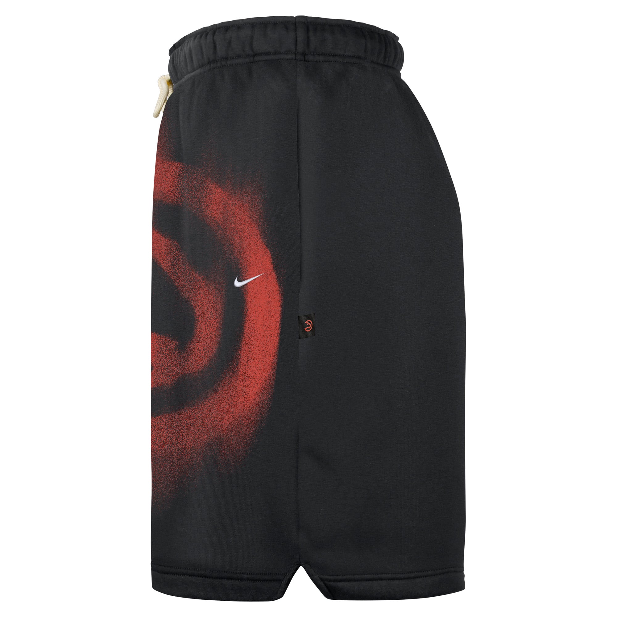 Short de sport Nike Black Atlanta Hawks 2026 Standard Issue Practice Icon Fleece pour homme