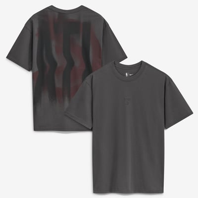 Atlanta Hawks Nike 2026 Standard Issue Pre-Game Max 90 T-Shirt - Charcoal