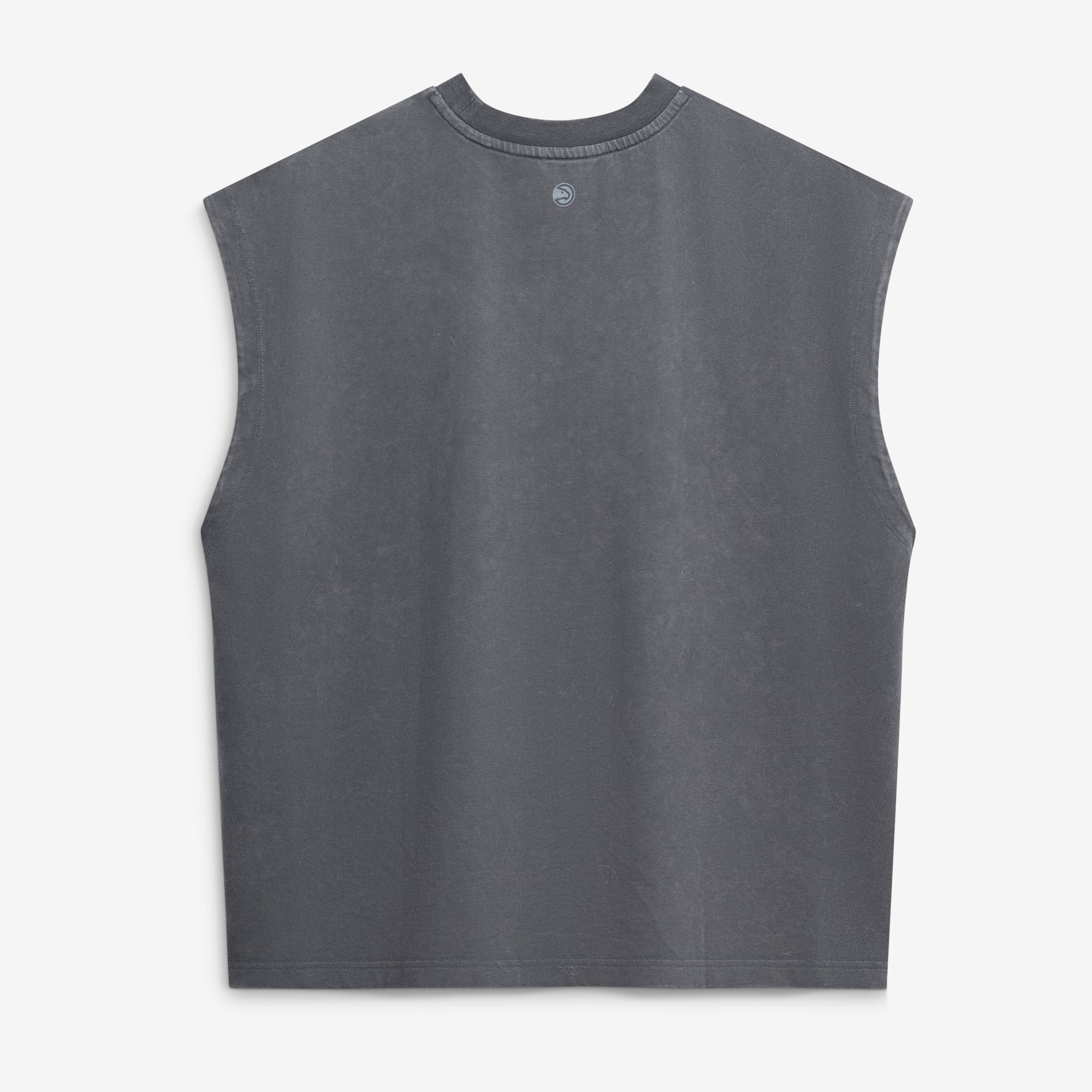 Men's Nike Charcoal Atlanta Hawks 2026 Standard Issue Pre-Game Sleeveless Top