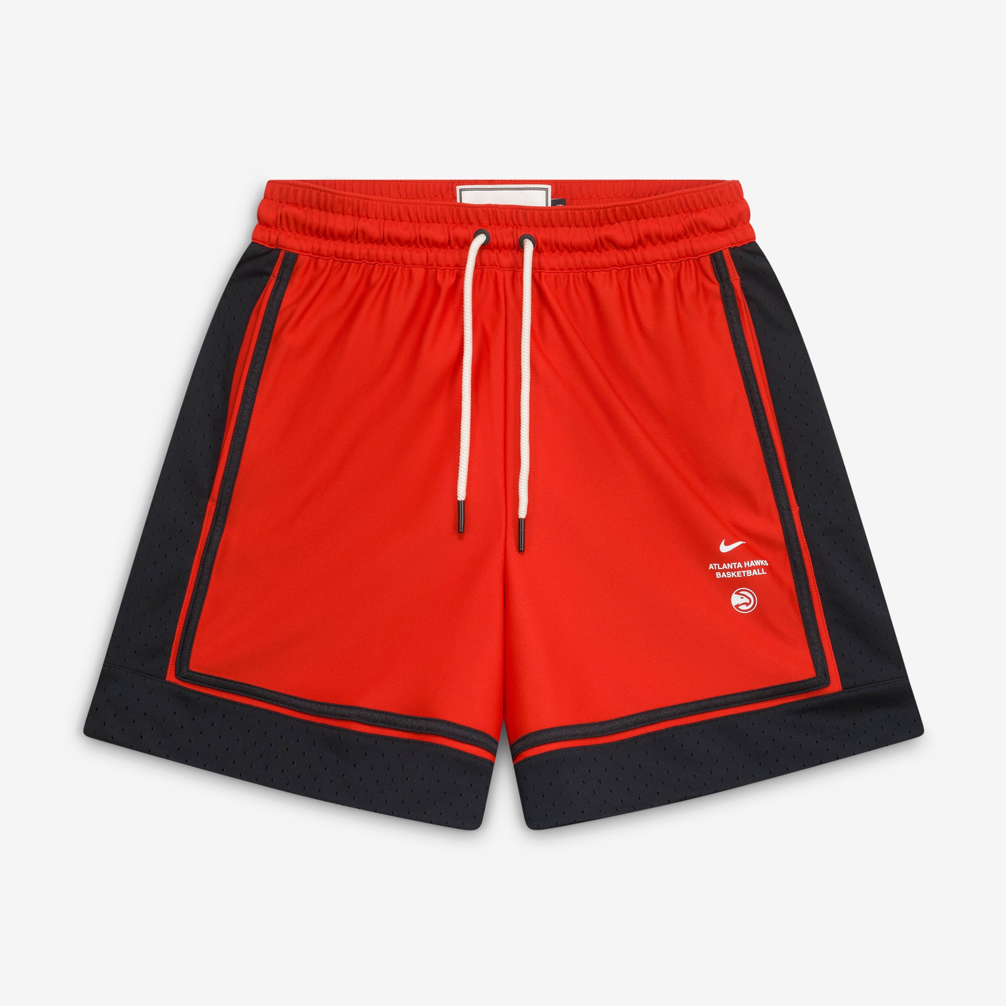Short de match Nike rouge Atlanta Hawks 2026 Standard Issue pour homme