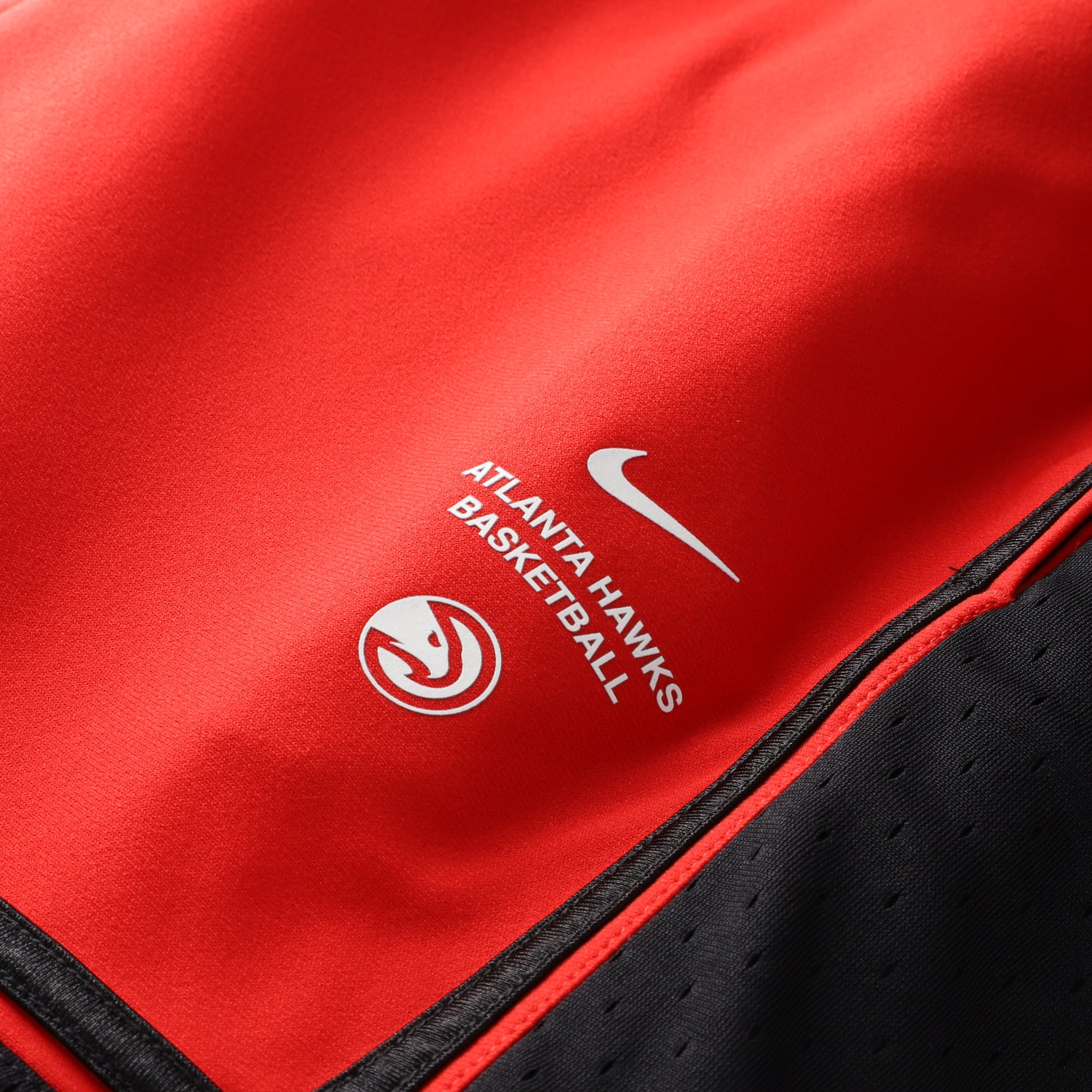 Short de match Nike rouge Atlanta Hawks 2026 Standard Issue pour homme