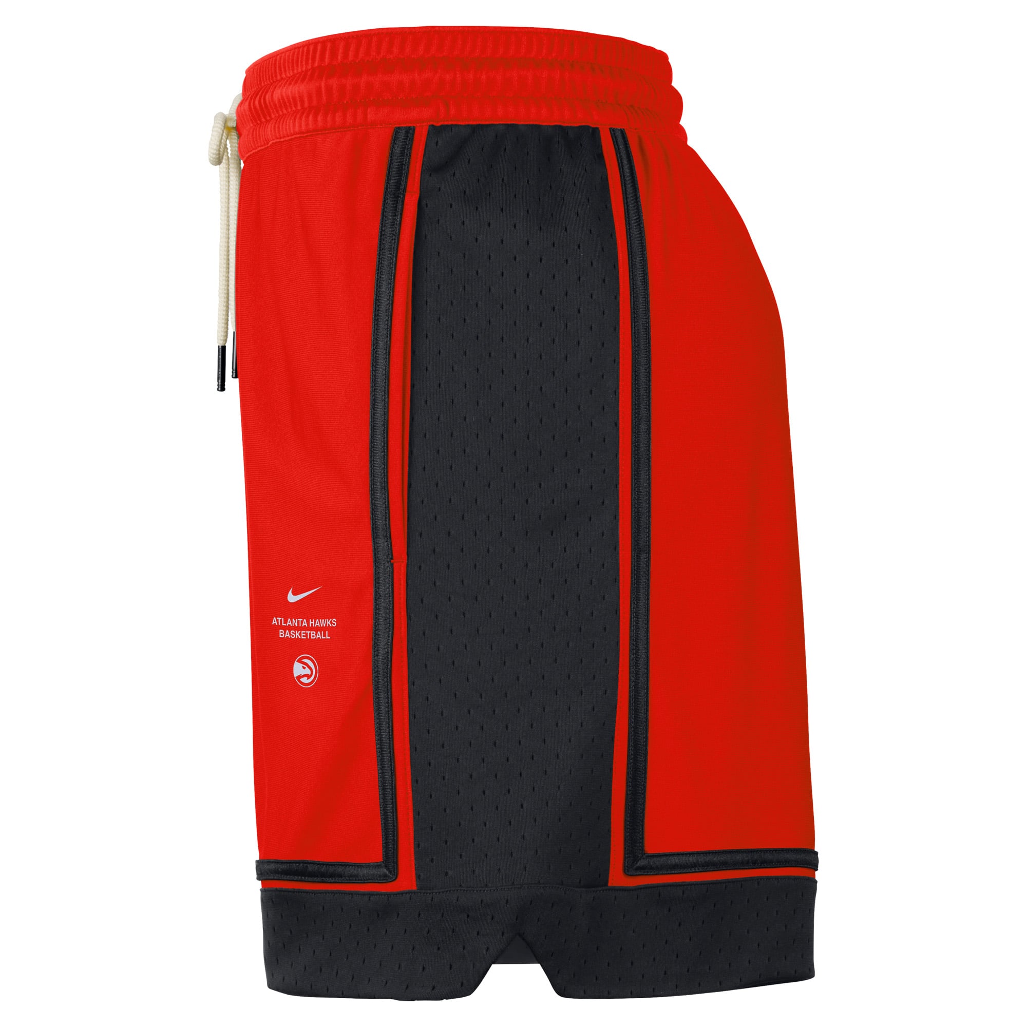 Short de match Nike rouge Atlanta Hawks 2026 Standard Issue pour homme