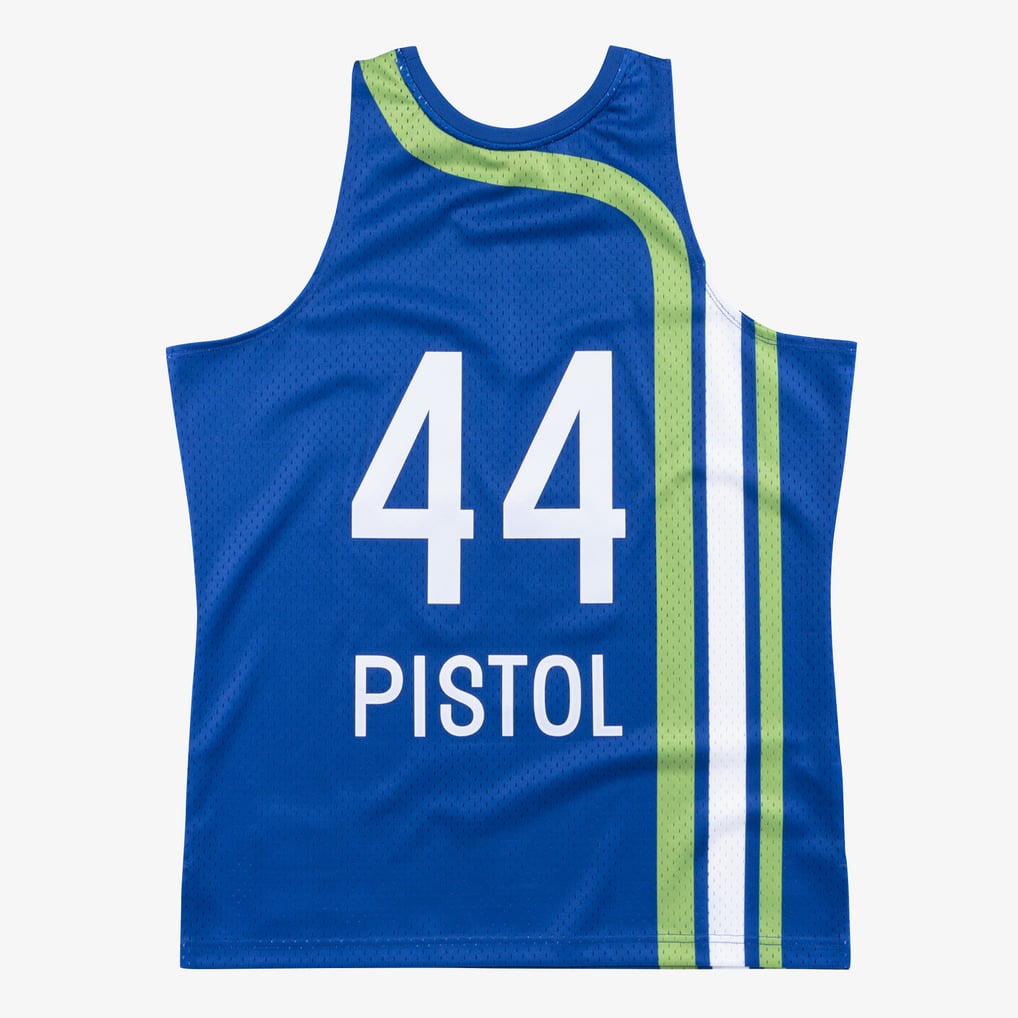 Pete Maravich LSU #23 Basketball Jersey - Replica Tracksuit Top, Men's Adult Size