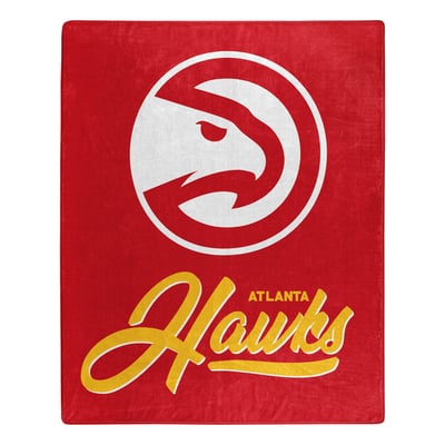  Atlanta Hawks The Northwest Group 50" x 60" Signature Raschel Plush Throw Blanket