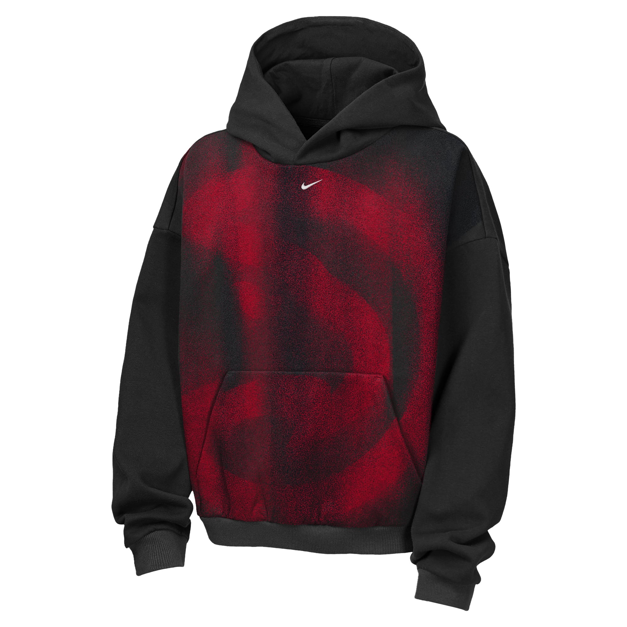 Sweat à capuche Nike Atlanta Hawks 2026 Standard Issue Practice Icon Fleece noir pour enfant