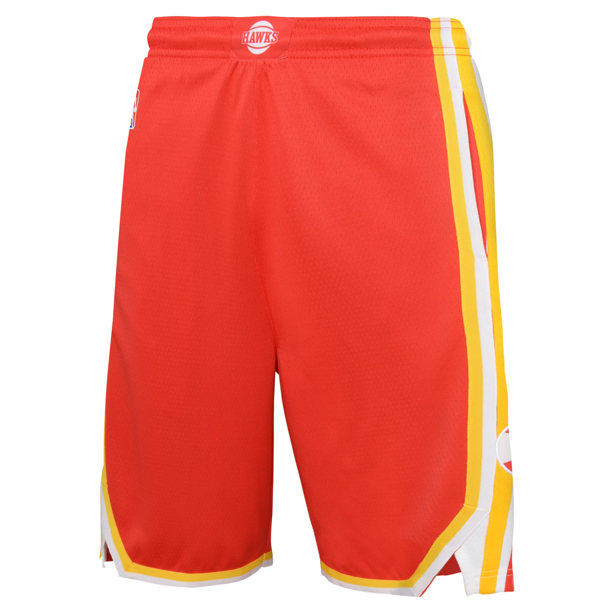 Short Swingman Nike rouge Atlanta Hawks Icon Edition pour enfant