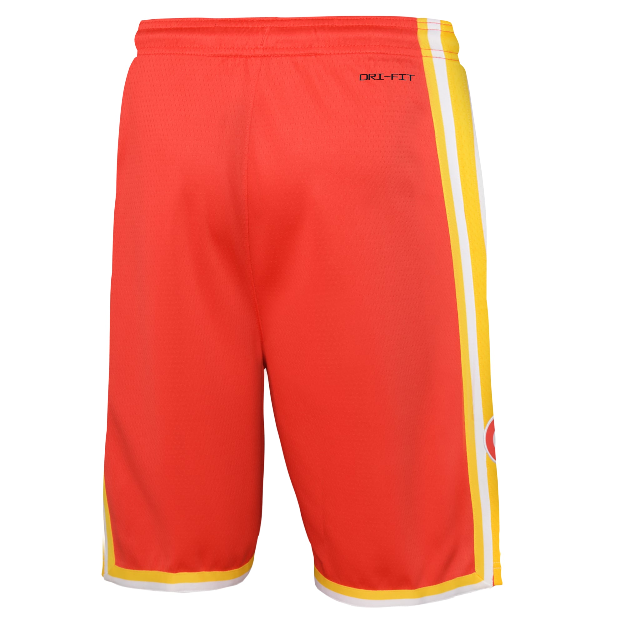 Short Swingman Nike rouge Atlanta Hawks Icon Edition pour enfant