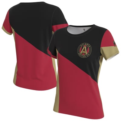 Atlanta United FC ProSphere Women's Patchwork T-Shirt - Black/Red