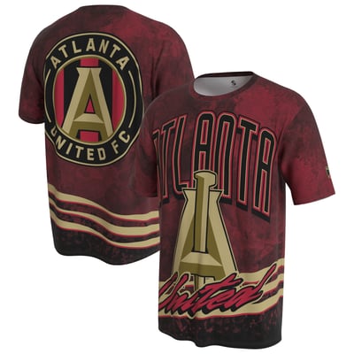 Atlanta United FC ProSphere Youth Fever T-Shirt - Black/Red