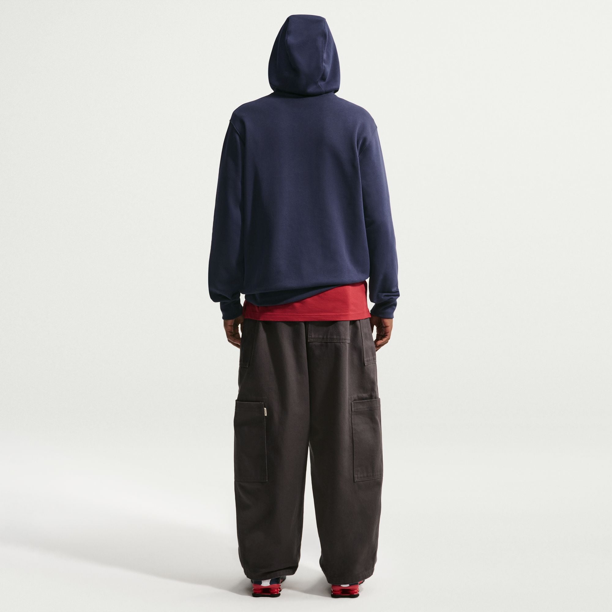 Sweat à capuche polaire bleu Nike Atlético de Madrid pour homme
