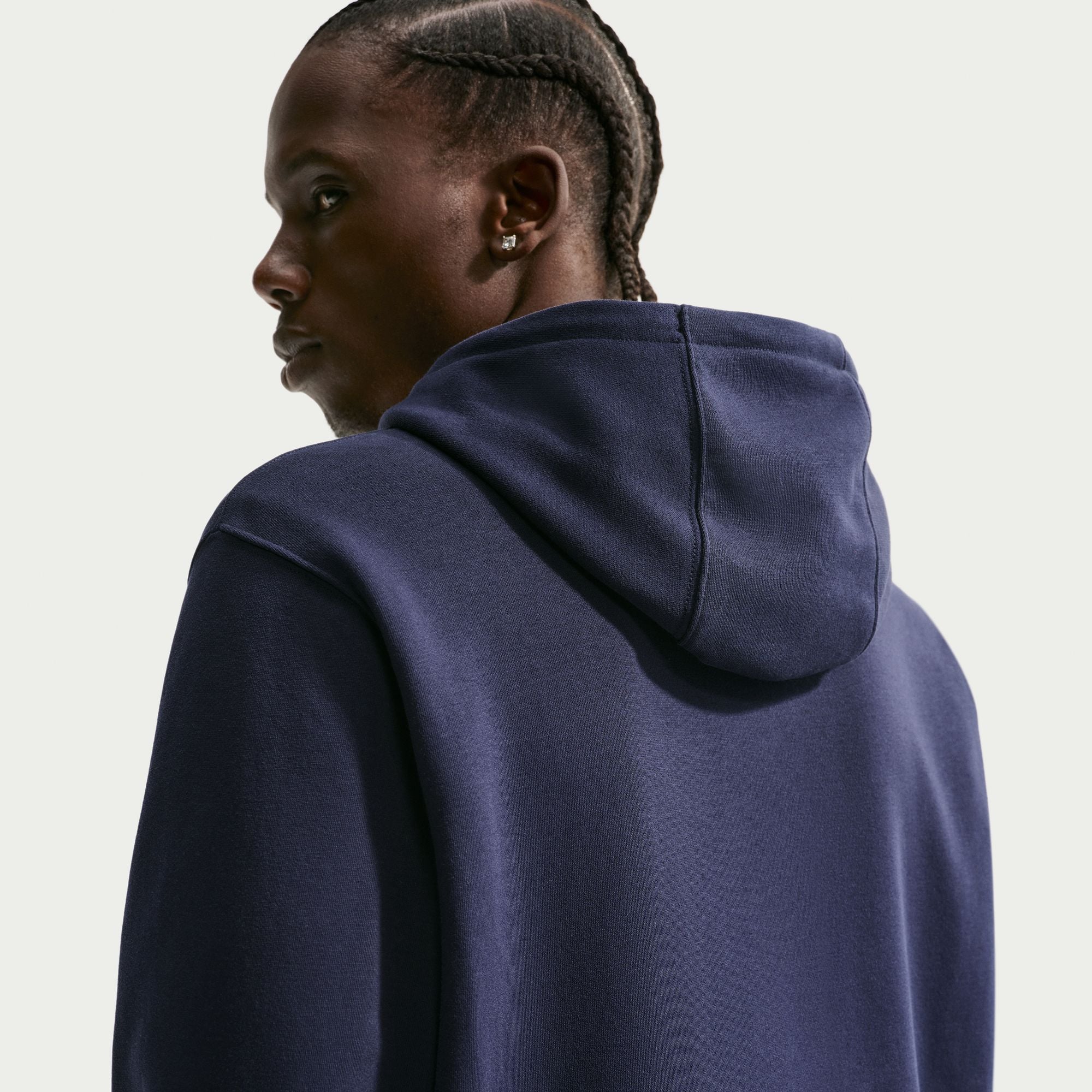 Sweat à capuche polaire bleu Nike Atlético de Madrid pour homme