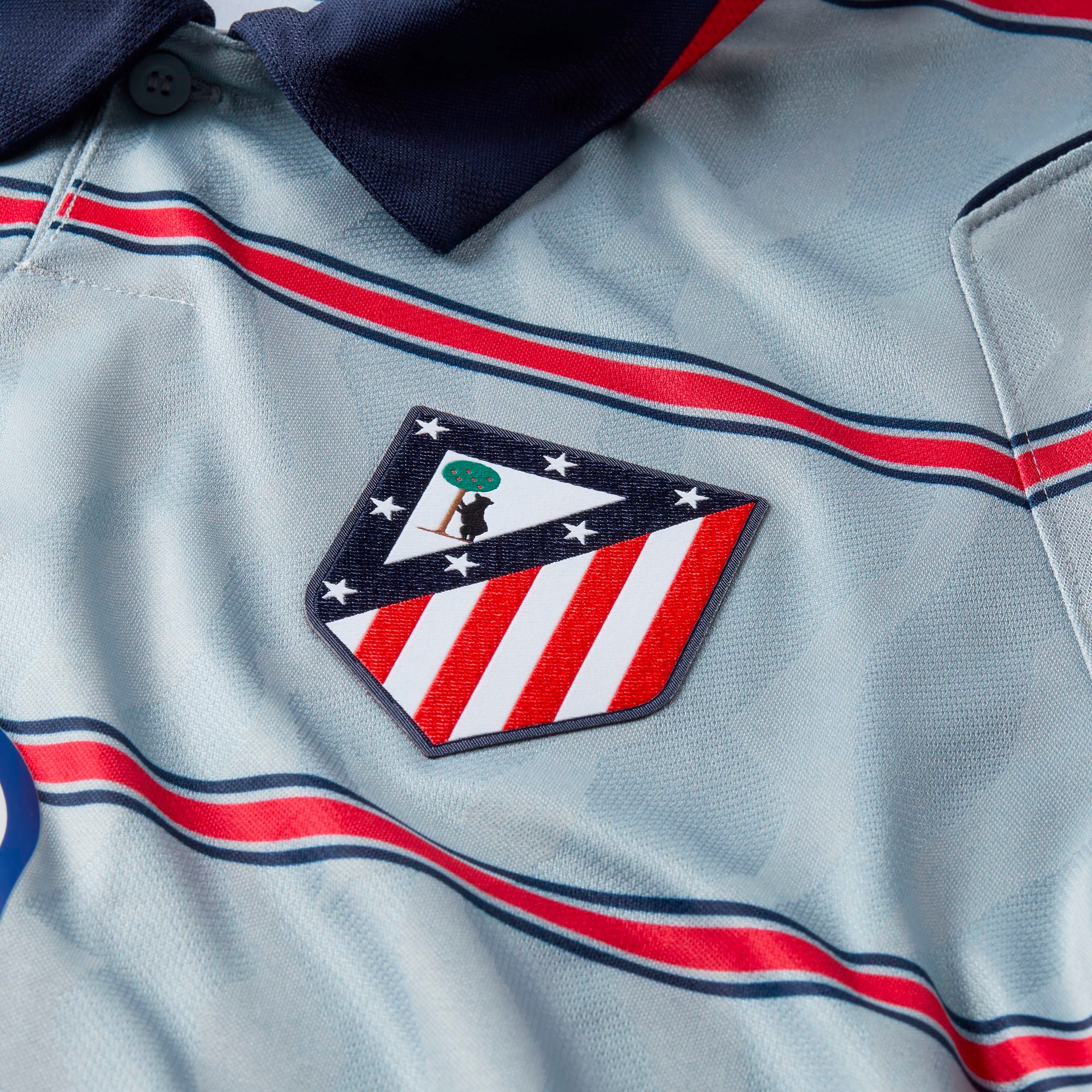 Men's Nike  Gray Atletico de Madrid 2026/27 Third Stadium Replica Jersey