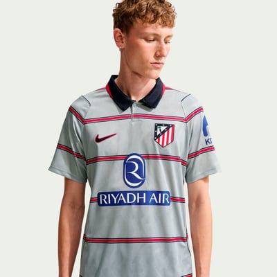  Atletico de Madrid Nike 2026/27 Third Stadium Replica Jersey - Gray