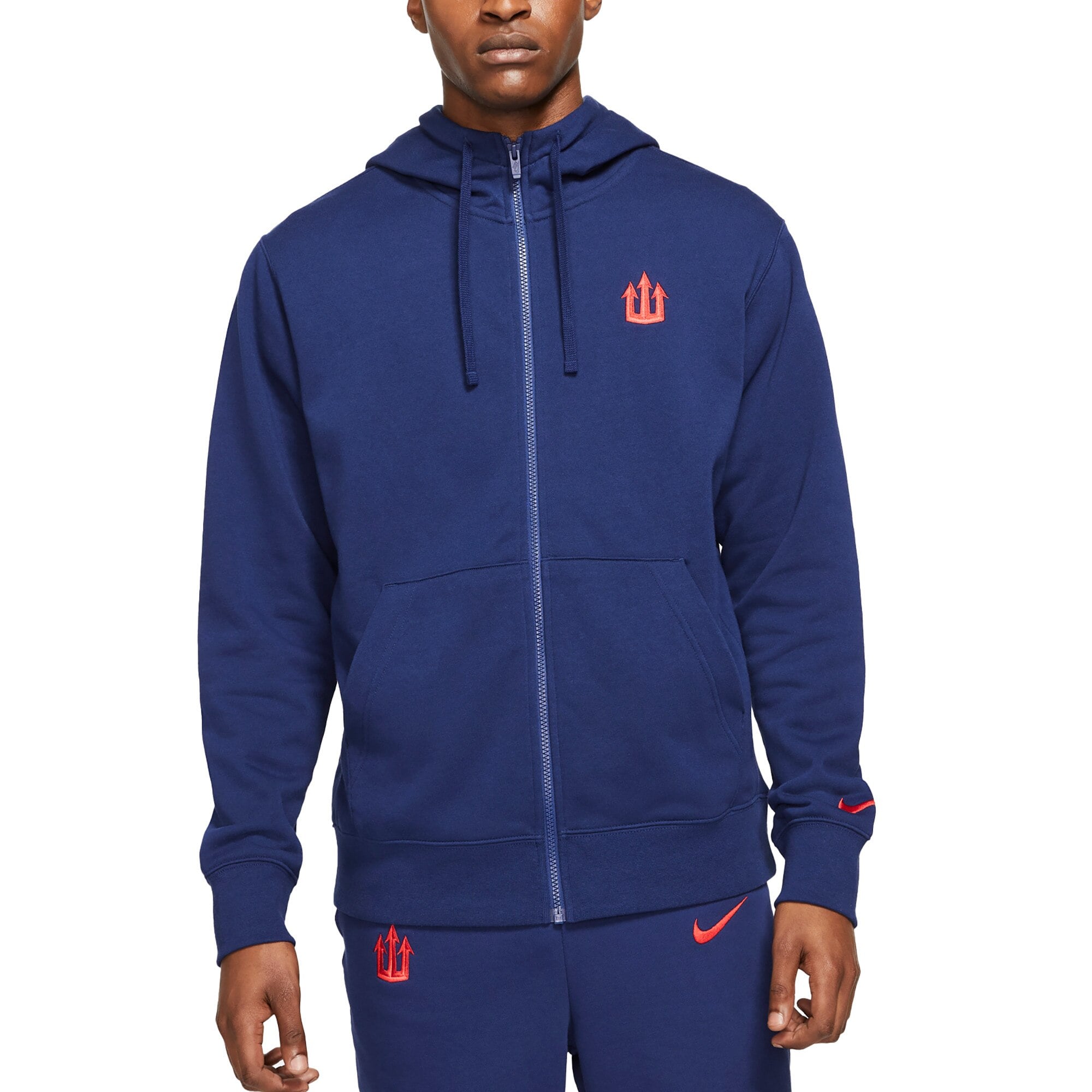 Sudadera con cremallera del Atlético de Madrid - Azul marino