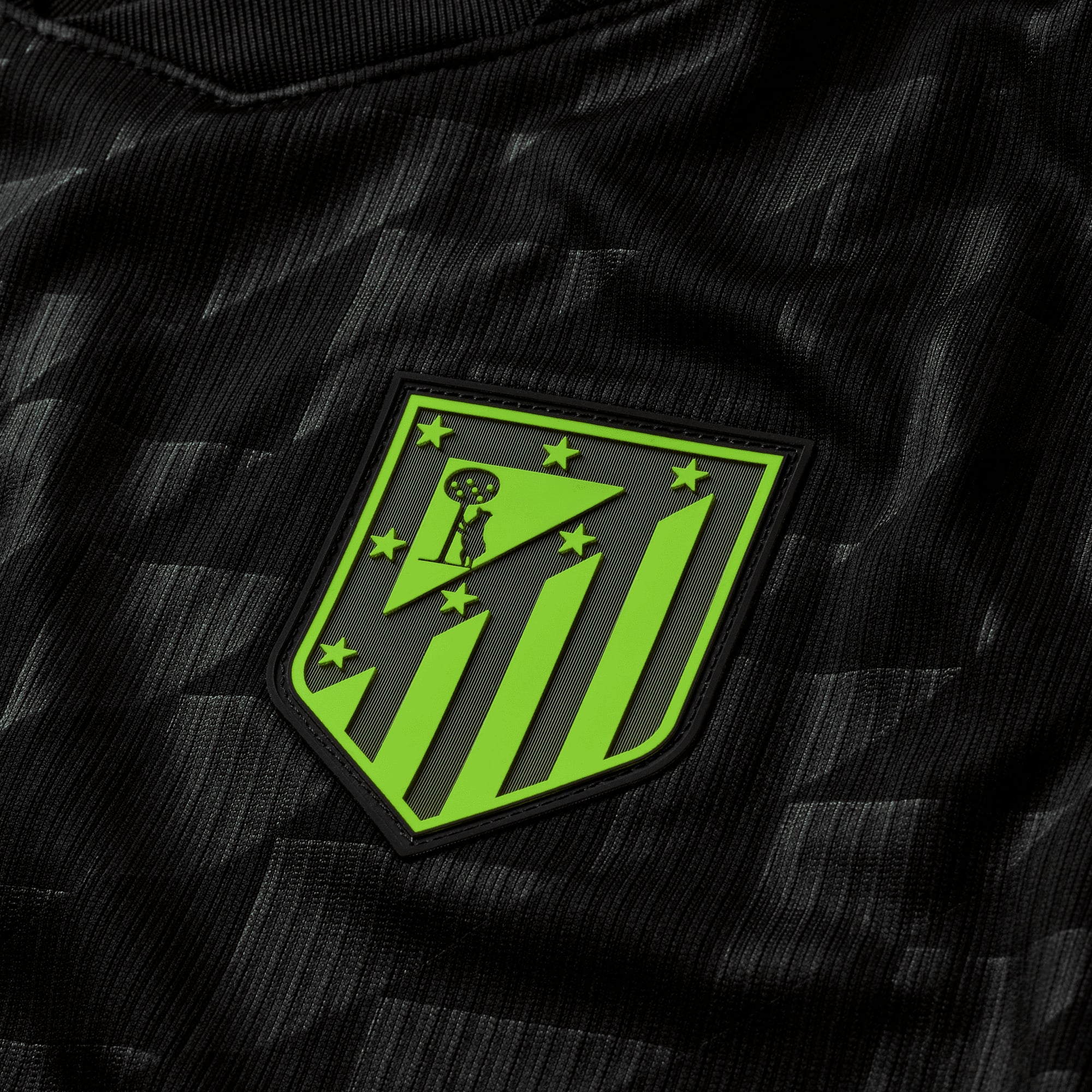 Maillot réplique Nike noir pour enfant de l'Atlético Madrid, saison extérieure 2026/27