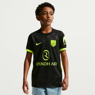  Atletico de Madrid Nike Youth 2026/27 Away Stadium Replica Jersey - Black