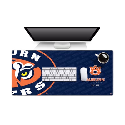 Auburn Tigers 15.7" x 35.4" Logo Series Desk Pad