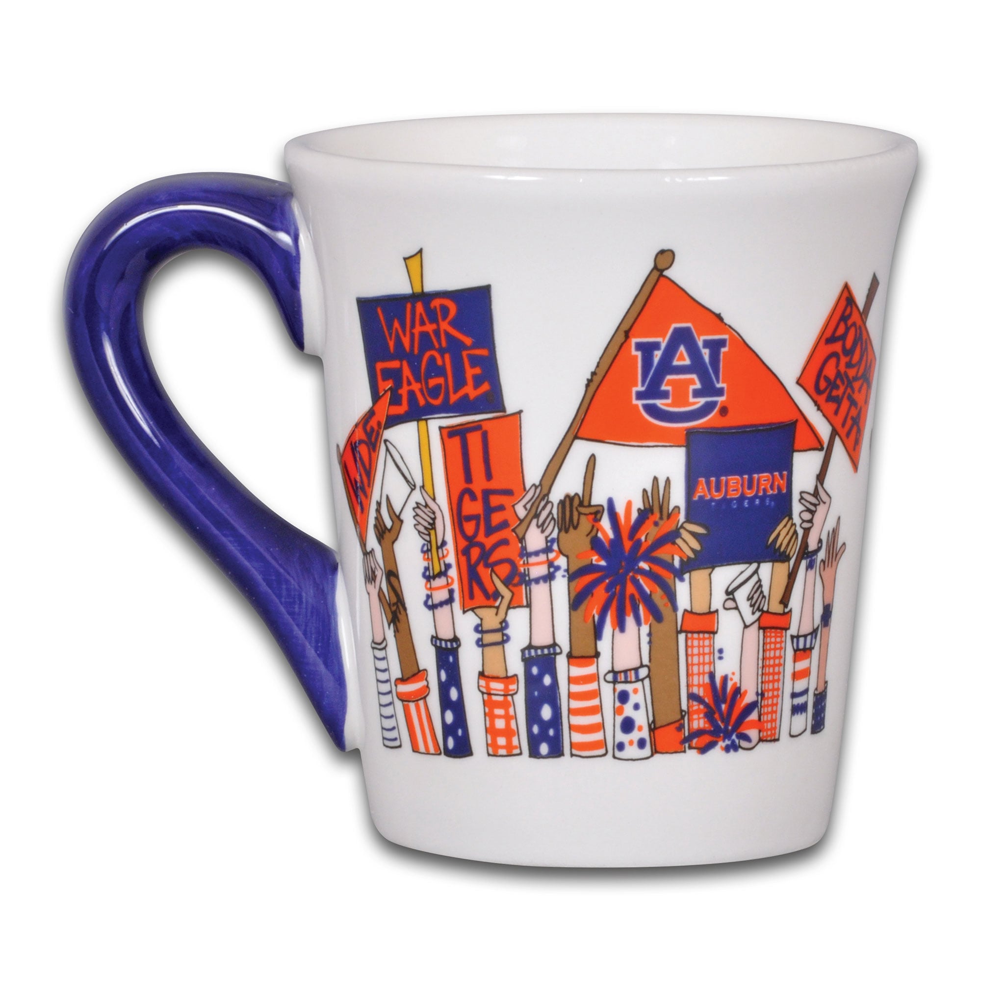 Mug de supporter des Auburn Tigers (887 ml)