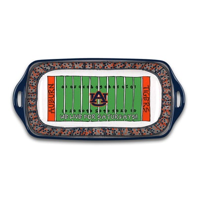 Auburn Tigers Melamine Stadium Platter