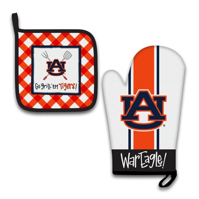 Auburn Tigers Pot Holder Set