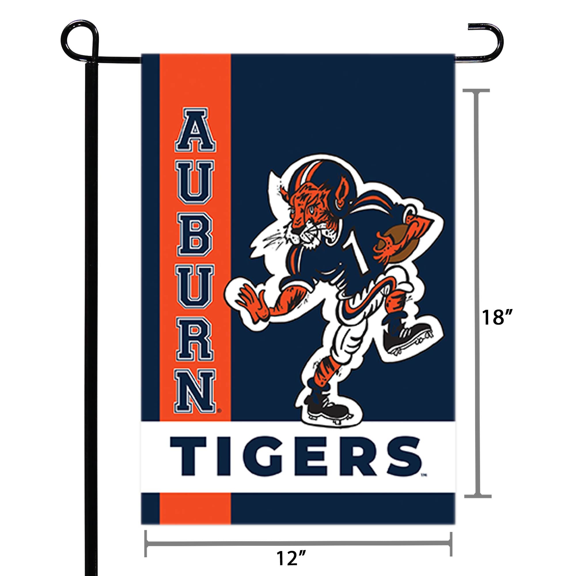 Drapeau de jardin de l'équipe des Auburn Tigers