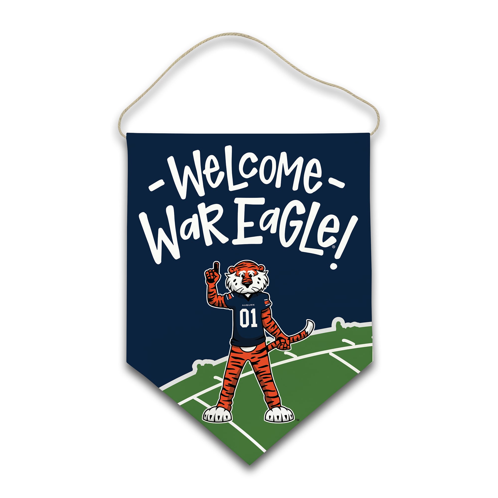 Porte-toile Auburn Tigers Welcome
